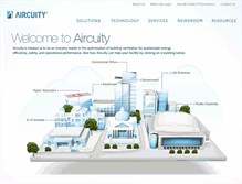 Tablet Screenshot of aircuity.com